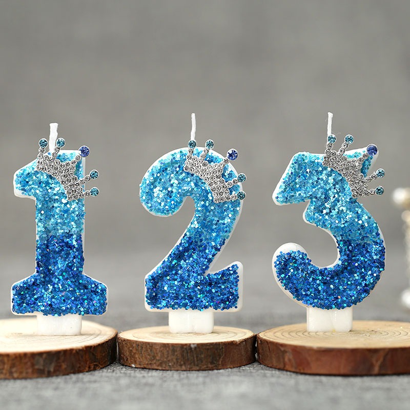 Candle Supplies Usa - Vela Digital Criativa Azul Pavão com