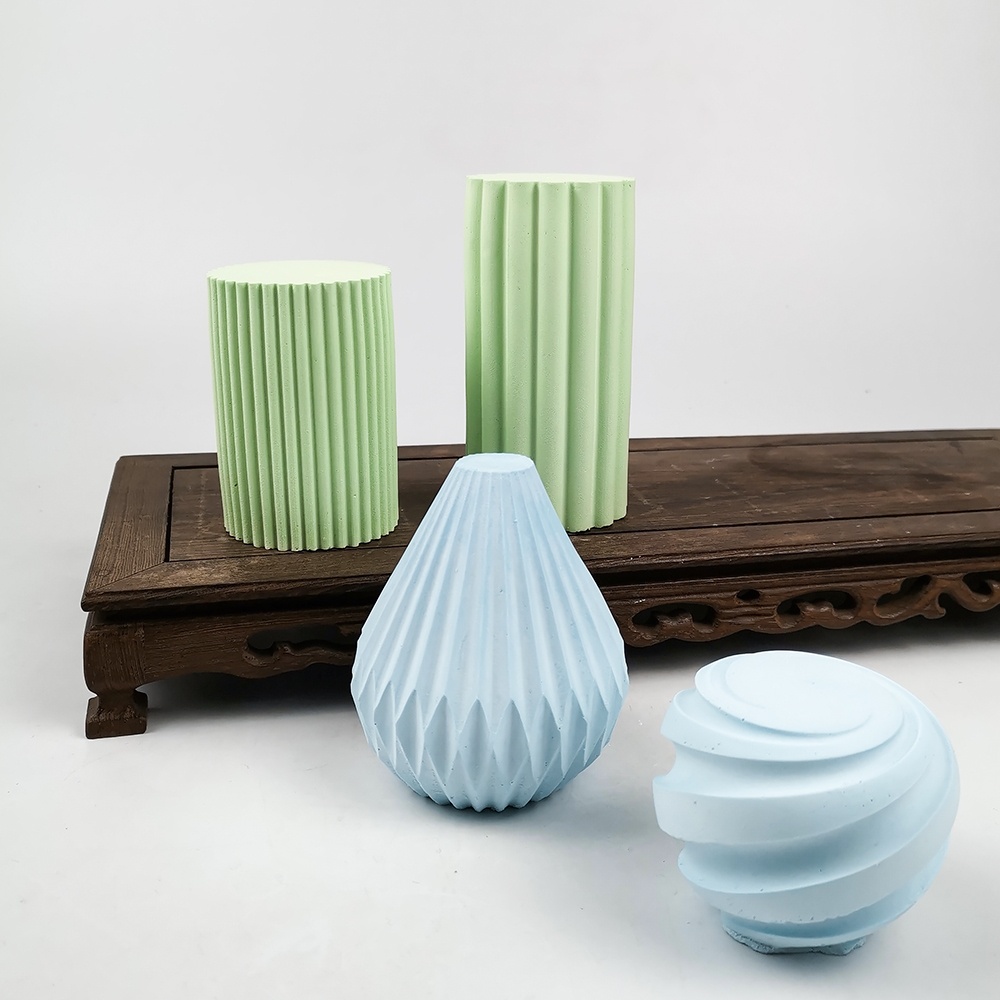 Candle Supplies Eu - Molde de silicone geométrico de linha