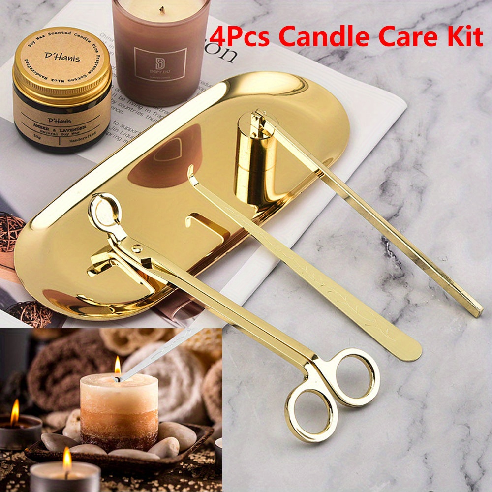 Candle Making Supplies Kit - 4 pçs/set kit de cuidados com