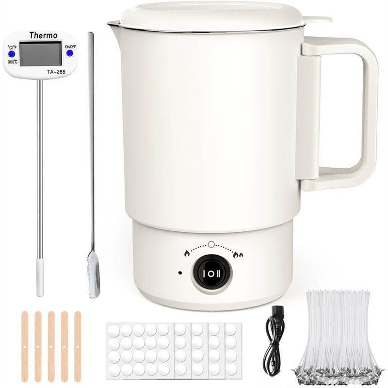 Candle Supplies Uk - Kit elétrico para derreter cera, 800ml,