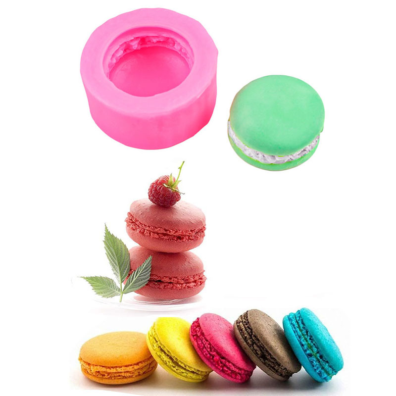 Molde de silicone 3d macaron f - Candle Supplies Eu avaliação e preço