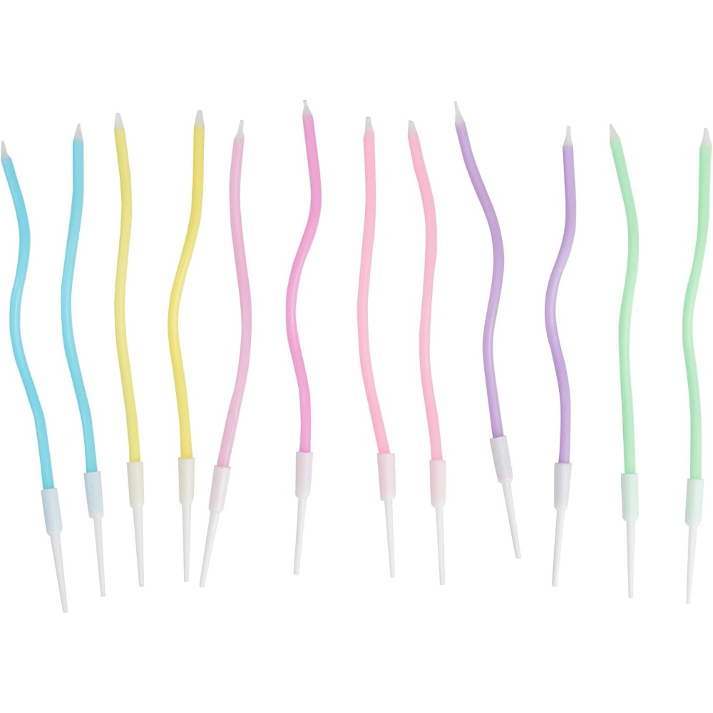 Conjunto de 12 Velas Espiral A - Candle Supplies Usa avaliação e preço