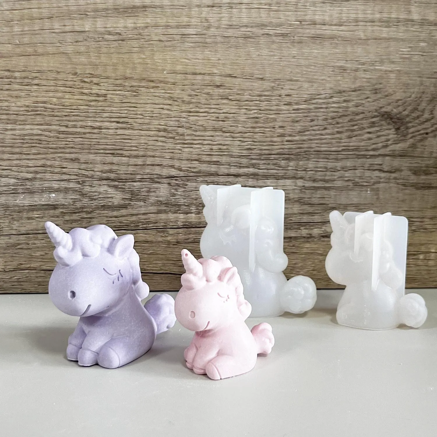 3d geométrico silicone unicórn - Candle Making Supplies Kit avaliação e preço