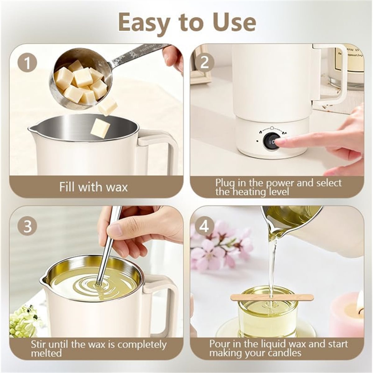 Kit de Panela Elétrica para De - Candle Supplies Uk avaliação e preço