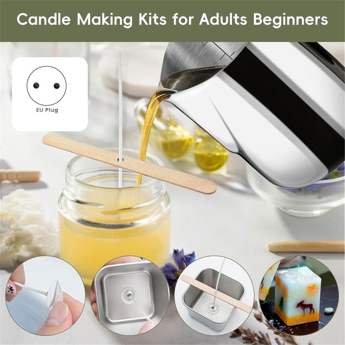 Kit de Fabricação de Velas com - Candle Supplies Eu avaliação e preço