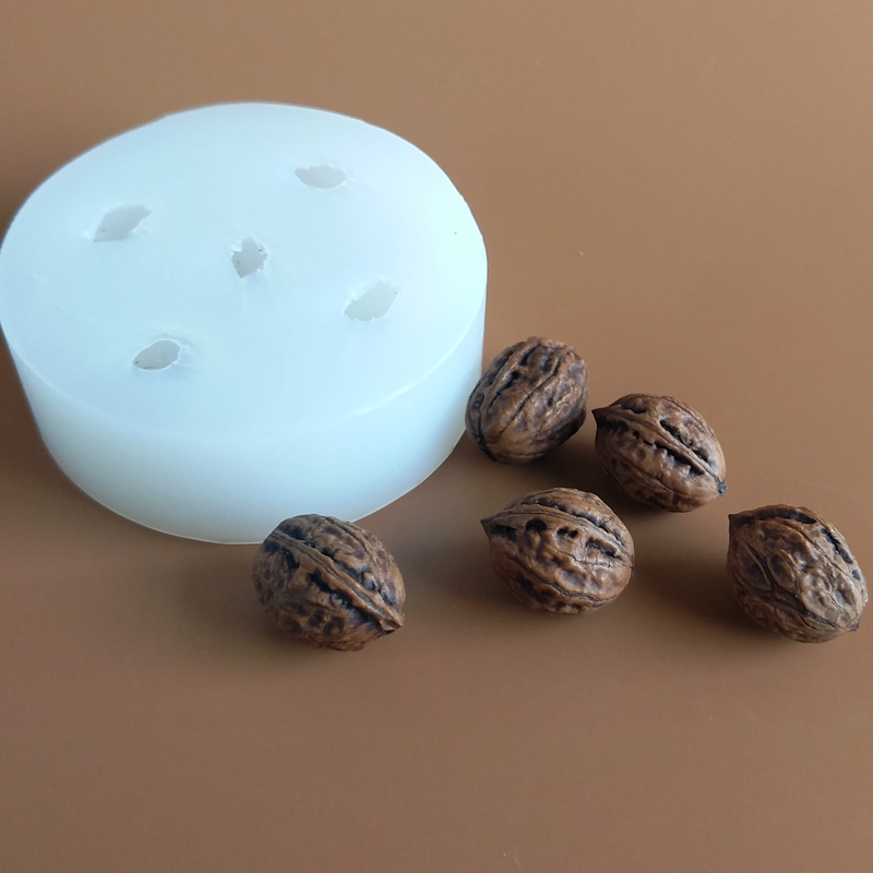 3d pequena noz moldes de silic - Candle Supplies Eu avaliação e preço
