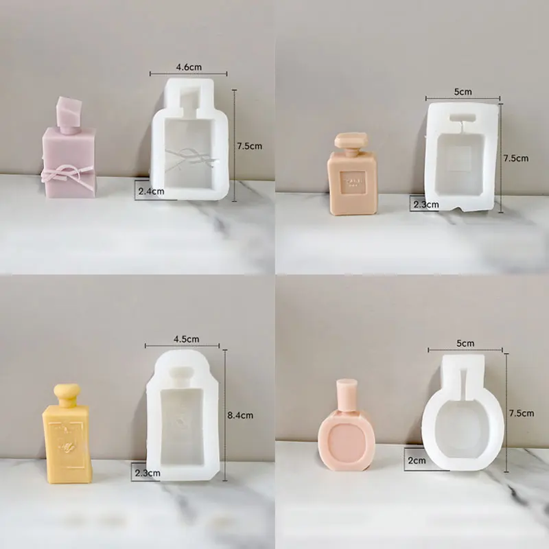 2 pçs moda perfume garrafa mol - Candle Supplies Eu avaliação e preço